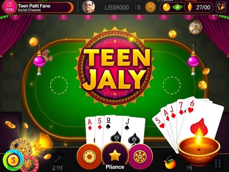 Play Teen Patti on mobile! Quick matches, daily rewards, and smooth gameplay